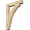 Ekena Millwork Thorton Block Rough Sawn Bracket, Douglas Fir, 4"W x 26"D x 34"H BKT04X26X34THR05RDF - alternate 1